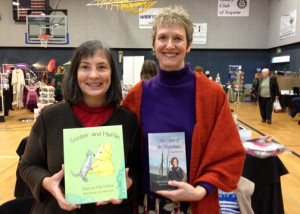 Kelly Lenihan and Lindy MacLaine with their new releases!